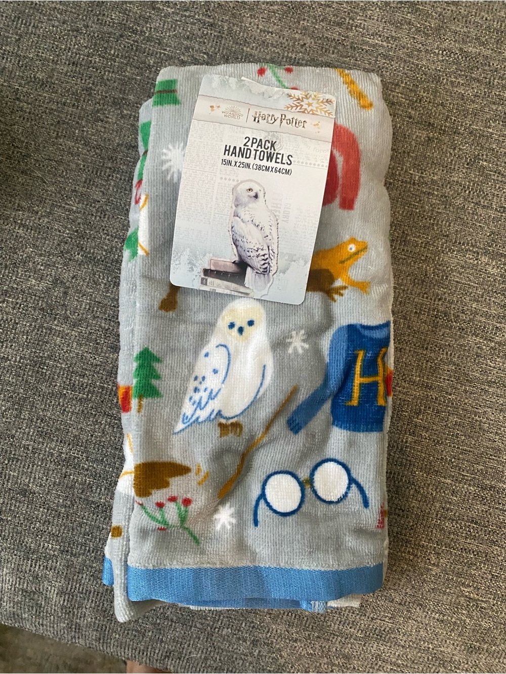 NWT Harry Potter Hand Towels 2-Pack